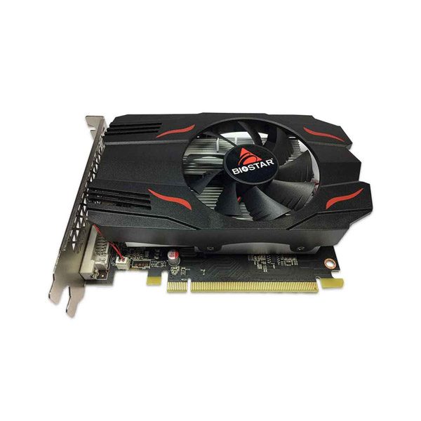 biostar_radeon_rx550_2g_ddr5_128bit_gaming_graphics_card_1_ کارت گرافیک 4 گیگ بایوستار مدل Biostar Radeon RX 550 4GB GDDR5 (استوک) - Image 1