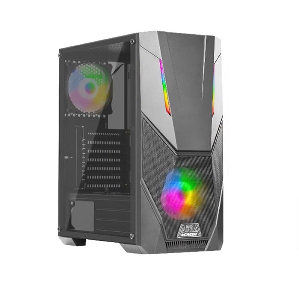 GREEN Aria کامپیوتر گیمینگ i5 8400 با رم 16 گیگ و گرافیک RX580 8GB (کد 1254) - Image 1