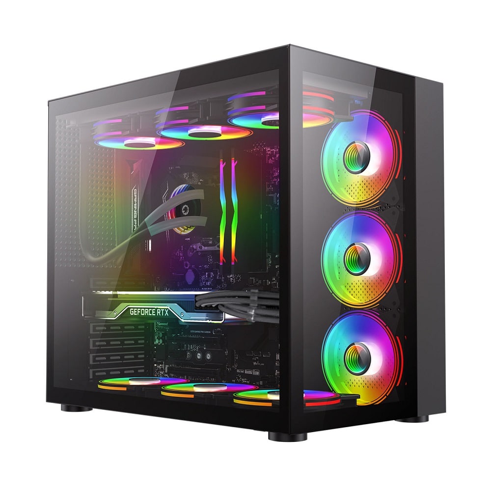 1 کامپیوتر گیمینگ i7 12700K با رم 32 گیگ و گرافیک RTX4060 8GB (کد SP-123) - Image 1