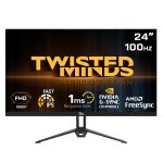 مانیتور گیمینگ تویستد مایندز Twisted Minds TM24FHD100IPS سایز 24 اینچ (استوک گرید +B)