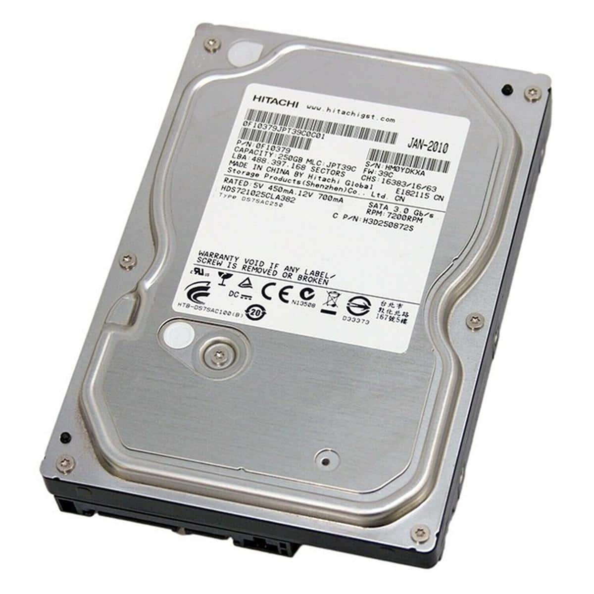 11289-large_default هارد 250 گیگ هیتاچی مدل HDD Hitachi 250GB (استوک.100درصد) - Image 1