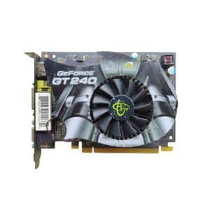 کارت گرافیک 1 گیگ ایکس اف ایکس مدل XFX GeForce GT 240 1GB DDR3 (استوک)