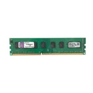 رم کامپیوتر 4 گیگ کینگستون دو ور چیپ مدل Kingston 4GB DDR3 1333MHz (استوک)