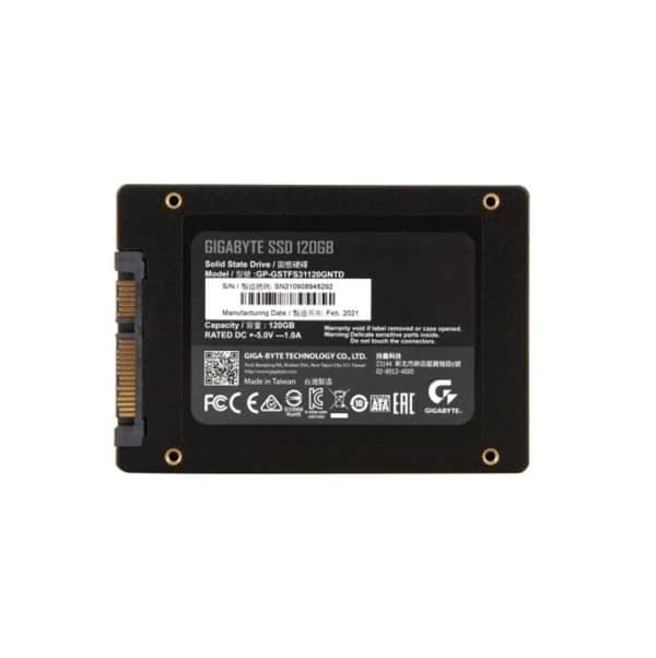 هارد اس اس دی 120 گیگ گیگابایت مدل SSD Gigabyte GP-GSTFS31120GNTD 120GB (استوک.99درصد) - Image 2